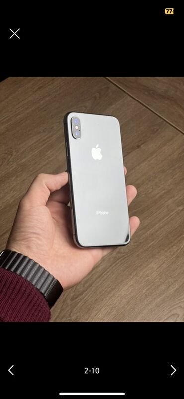 Apple iPhone: IPhone X, 64 ГБ, Серебристый — 2
