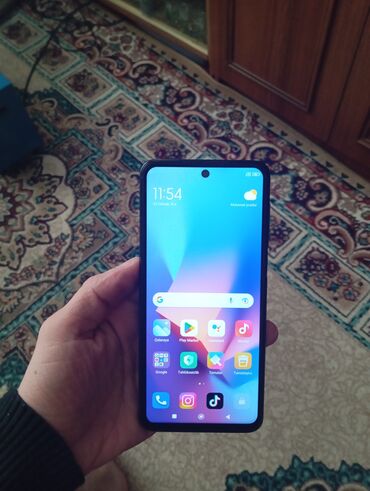 Xiaomi: Xiaomi Redmi Note 9 Pro, 128 GB, rəng - Göy, 
 Barmaq izi, İki sim kartlı