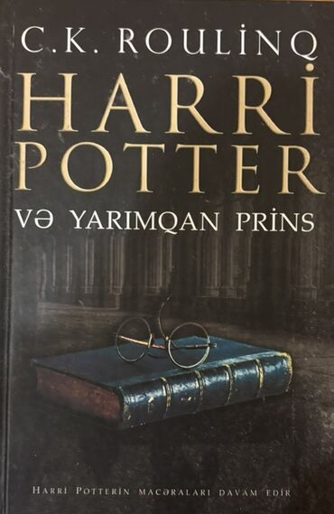 su eynekleri: Məhsul: “Harri Potter və Yarımqan Prins” – C.K. Roulinq Dil