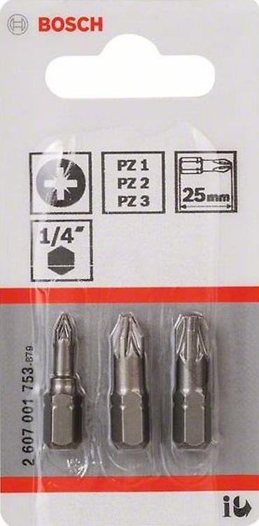 rubio monocoat: 3-delni set bitova Extra-Hard (PZ) - PZ1; PZ2; PZ3; 25 mm. Ako zelite — 1