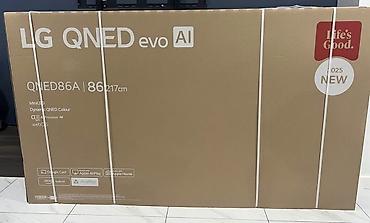 LG QNED86A 86" (217 sm) QNED evo AI televizor Xüsusiyyətlər: -