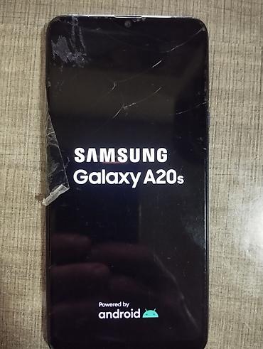 Samsung Galaxy A20s, 32 GB, rəng - Mavi, Qırıq