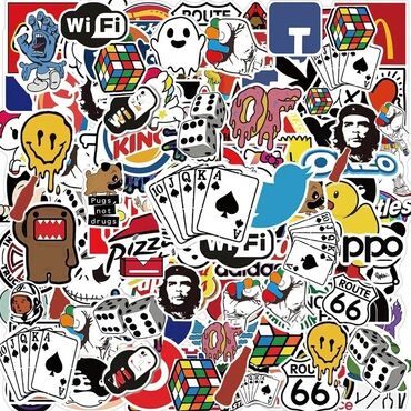 Другие предметы коллекционирования: StickersKg представляет вам стикер пак: "Логотипы компаний"! В