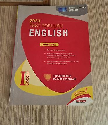 şəkli: İngilis dili Testlər 11-ci sinif, DİM, 1-ci hissə, 2023 il — 1