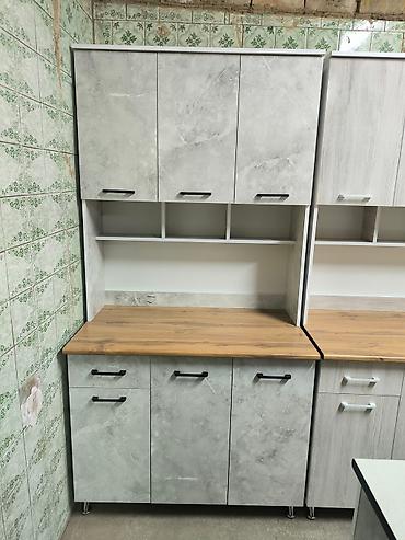 silver kitchen: Кухонный шкаф, Новый, Напольный, Без мойки, ЛДСП — 4