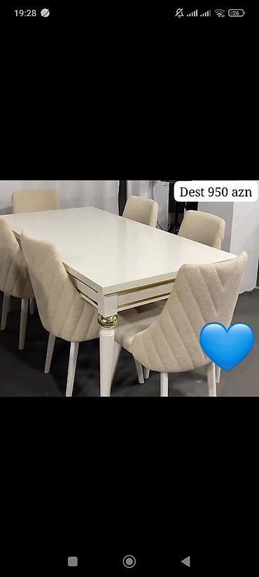 kreditle stol stul: Masa desti — 1