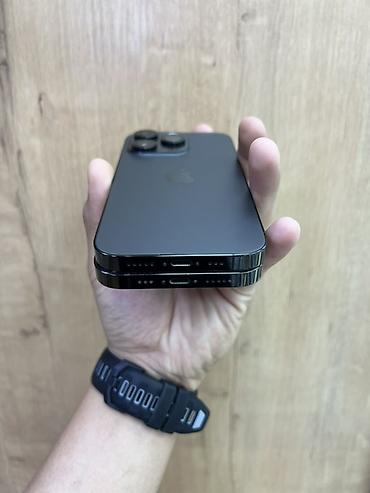 iphone d: IPhone 14 Pro, Б/у, 256 ГБ, Черный, Защитное стекло, Чехол, В рассрочку, 91 % — 3