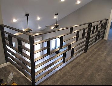 Готовые перила: Готовые перила, Материал: Металл, Для лестницы — 20