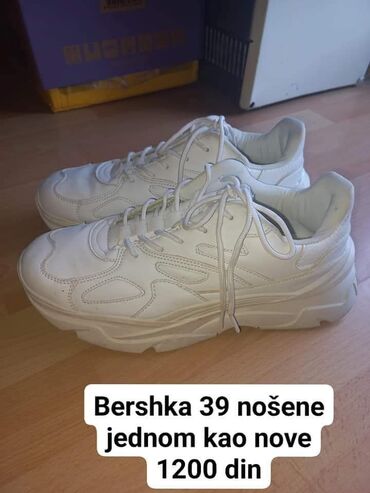 barefoot patike: Bershka, 39, bоја - Bela