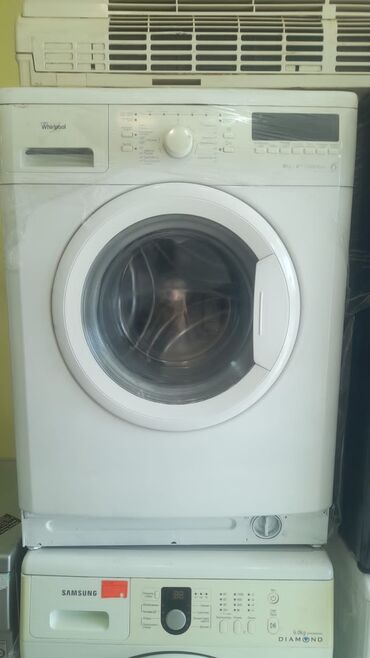 Tikiş maşınları: Paltaryuyan maşın Whirlpool, 8 kq