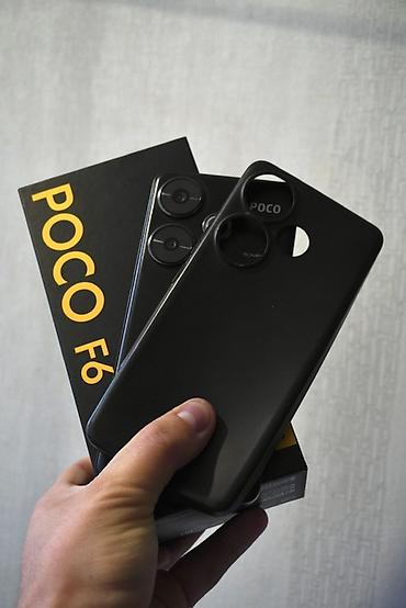 11pro 64: Poco F6, Б/у, 512 ГБ, цвет - Черный, 1 SIM, 2 SIM, eSIM — 1