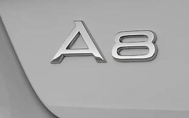 Auto delovi, gume i tjuning: Audi znak natpis A8. Audi znak oznaka A8. ✨ znak je samolepljiv. U — 1