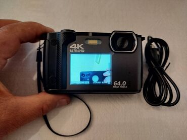 wifi адаптер 5g: Weochi 4K Dual Screen Digital Camera. aparatın üstünlükləri arasında