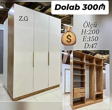 balaca skaflar: Yeni, 5 qapı, Güzgülü, Ağ, Açılan, Düz dolab — 2