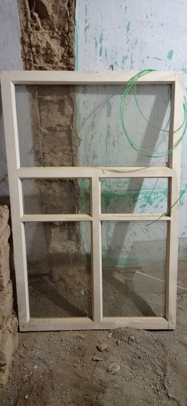 Окна: Деревянное окно, Комбинированное, цвет - Белый, Б/у, 140 *90, Самовывоз