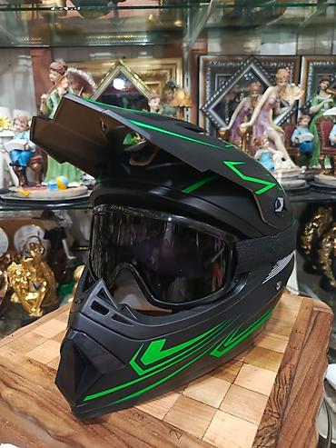 Moto dəbilqələr: Moto Dəbilqə 75azn Moto kasqa Bu Super keyfiyyətli dəbilqə motokros — 2