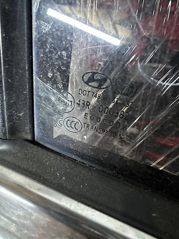 sonata 2012: Стекло Заднее правое Hyundai, 2017 г., Б/у, Оригинал — 1