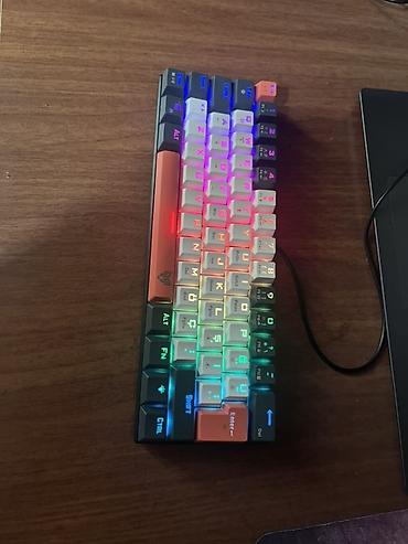 bakcell huawei modem: RGB işıqlanmaya malik kompakt mexaniki klaviatura - 60% ölçülü, yerə — 1
