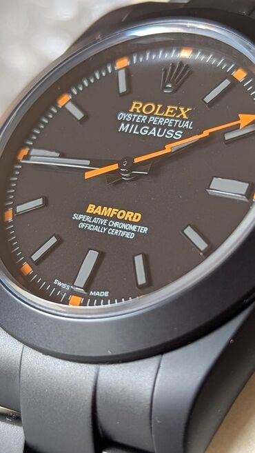 Qol saatları: Yeni, Qol saatı, Rolex, rəng - Qara — 22