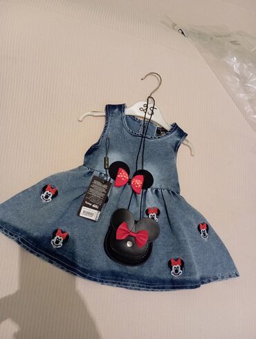 3132 jeans: Kid's Dress A-Yugi Jeans, rəng - Göy