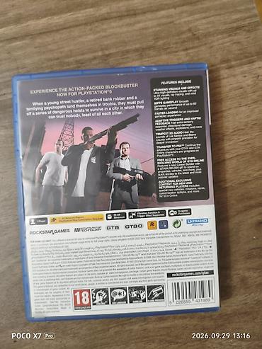 Oyun diskləri: Məhsul: Grand Theft Auto V (GTA V) – PS5 Ideal vesyet ciziq yoxdu hec — 2
