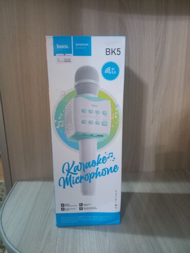 зарядка для ноутбука: Karaoke-микрофон hoco. BK5 - Беспроводное подключение: Bluetooth 5.0