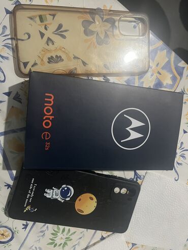 durujba matoru: Motorola Moto E32s, 64 GB, rəng - Göy, Barmaq izi, Sensor, Sənədlərlə