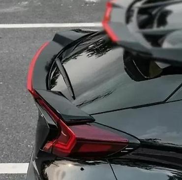 Spojleri: SPOJLER REP ZA GEPEK TOYOTA CHR C-HR (2016+) | Spojler za zadnja — 2