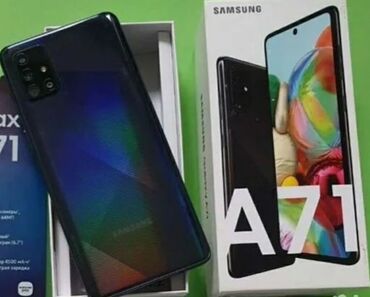 irşad samsung a24: Samsung Galaxy A71, 128 GB, rəng - Qara