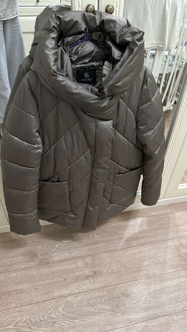 спортивные пуховики: Пуховик, Короткая модель, Стеганый, 2XL