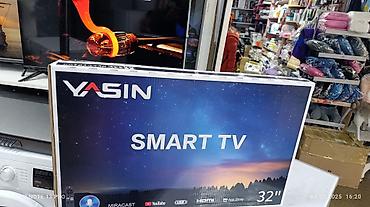 cd disk: Смарт‑телевизор YASIN 32" - Диагональ: 32" - Платформа Smart TV с — 9