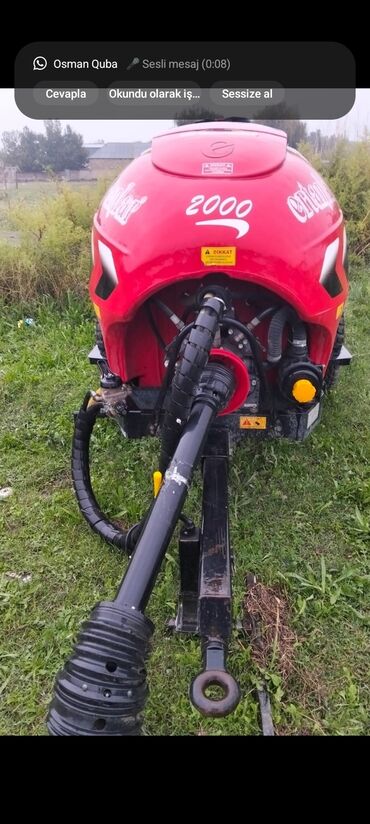 запчасти на прицепы: Erlenkar Ecolifell seriyasına aid 2000 model turbo atomizator kənd