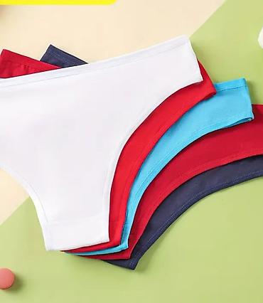 woks max obuca: Set gaćica za tinejdžerke – 5 komada, nasumični izbor boja - Model — 2