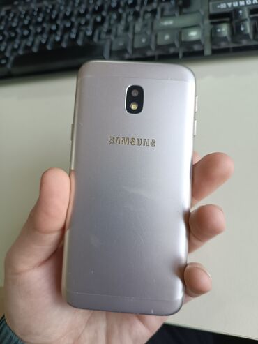 samsung galaxy j3 2017 ekran: Samsung Galaxy J3 2017, 16 GB, rəng - Qızılı, İki sim kartlı