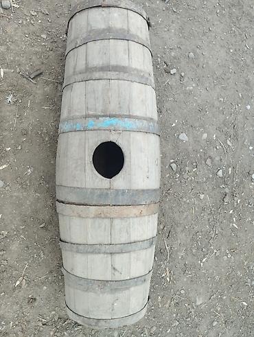 ucuz samavarlar: Qədimi Nəhrə Taxta çəllək - Material: ağac lamellər, metal halqalarla — 1