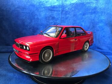 Avtomobil modelləri: Коллекционная модель BMW M3 E30 Coupe red 1990 SOLIDO Art : S1801502 — 10