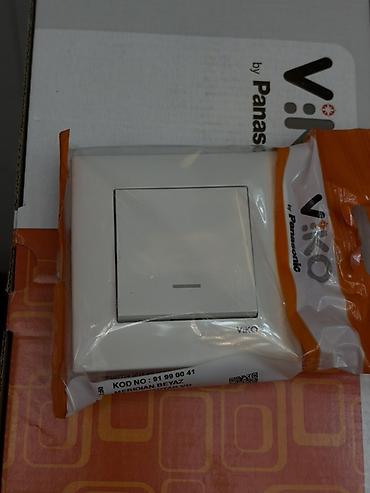 Viko by Panasonic Meridian — одноклавишный осветительный выключатель с