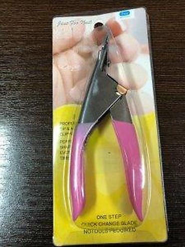 papuce platforma: Profesionalni sekač za veštačke nokte – Edge Cutter, nerđajući čelik — 5