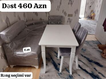 Masa və oturacaq dəstləri: Masa dəsti 💫Her nov mebelleri en munasib qiymetlerle sizlere teklif