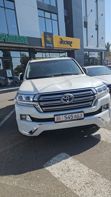 Toyota: Toyota Land Cruiser: 2020 г., 4.5 л, Автомат, Дизель, Внедорожник