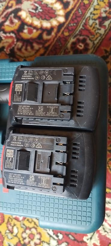 Ehtiyat hissələri: Məhsul: Bosch 18V Li-Ion batareyalar (2 ədəd) - Model: GBA 18V 2.0Ah — 3