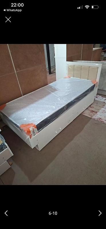bunk bed: Односпальная кровать, Новый, С матрасом, длина - 200 см — 4