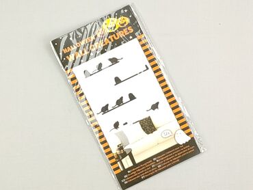 Zestaw naklejek na ścianę „Halloween Wall Creatures”. Te czarne