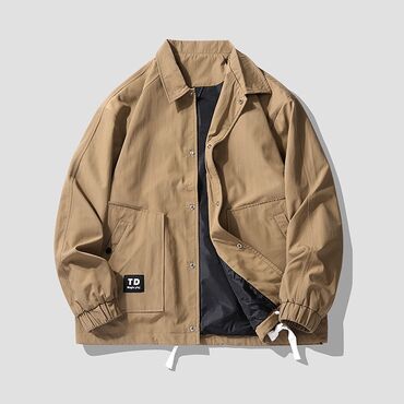 пиджак оверсайз: Куртка 3XL (EU 46), цвет - Коричневый