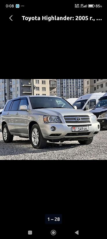 highlander 2017: Toyota Highlander: 2005 г., 3.3 л, Автомат, Гибрид, Кроссовер — 3