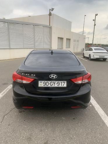 lexus az: Hyundai Elantra sedan – qara rəng, 4 qapı, AZ dövlət nömrə nişanı — 7