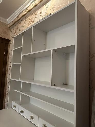 balkon masa: Düz masa, Stulsuz, Polkalı, Siyirməli, Sadə laminat — 4