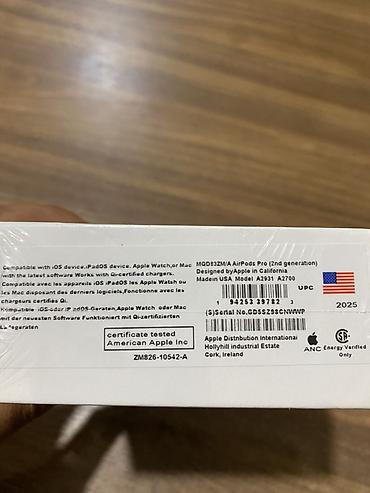 Apple AirPods Pro (2-ci nəsil) – MagSafe Şarj Qutusu (USB‑C) ilə