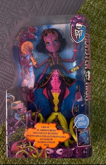 кукольный домик деревянный: Кукла Monster High Калла Мерри с коллекции "Большой Кошмарный Риф"