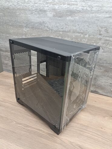 поко м5 с: ПК корпусу, Жаңы, Micro-ATX, түсү - Кара